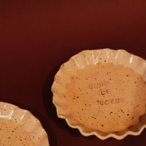 Plat à tarte individuelle de la collection Éclat